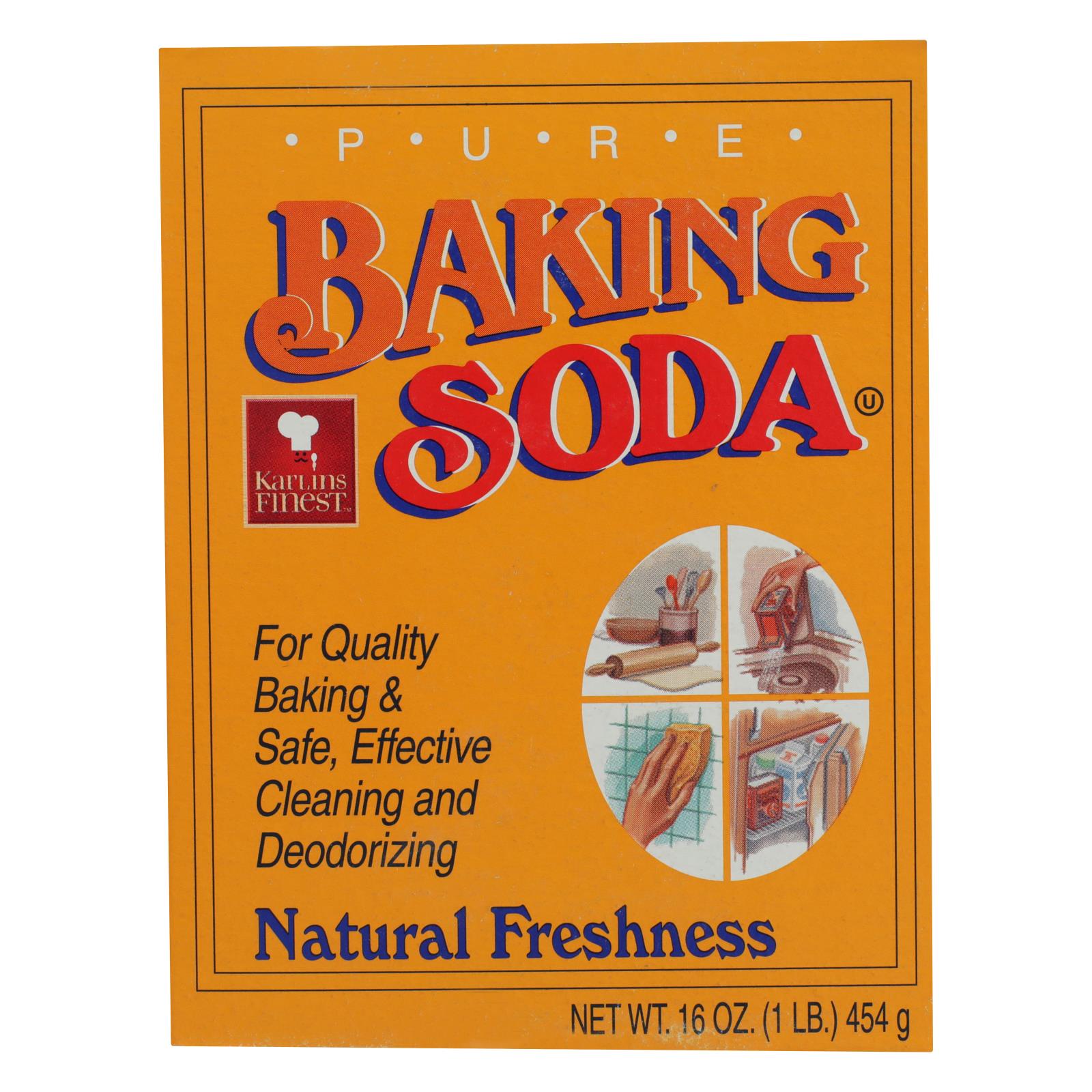 Karlin Food - Baking Soda - 24개 묶음상품 - 16 OZ