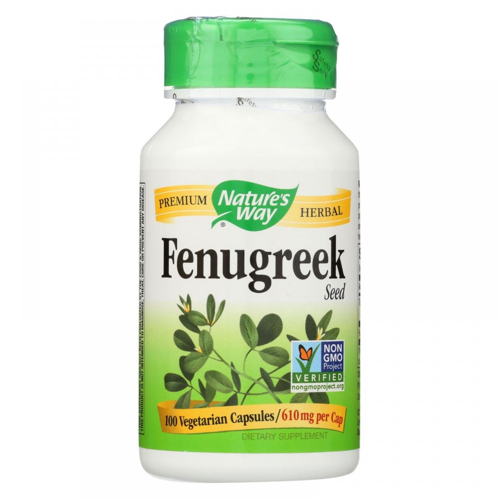 Nature's Way - Fenugreek Seed - 100 Capsules