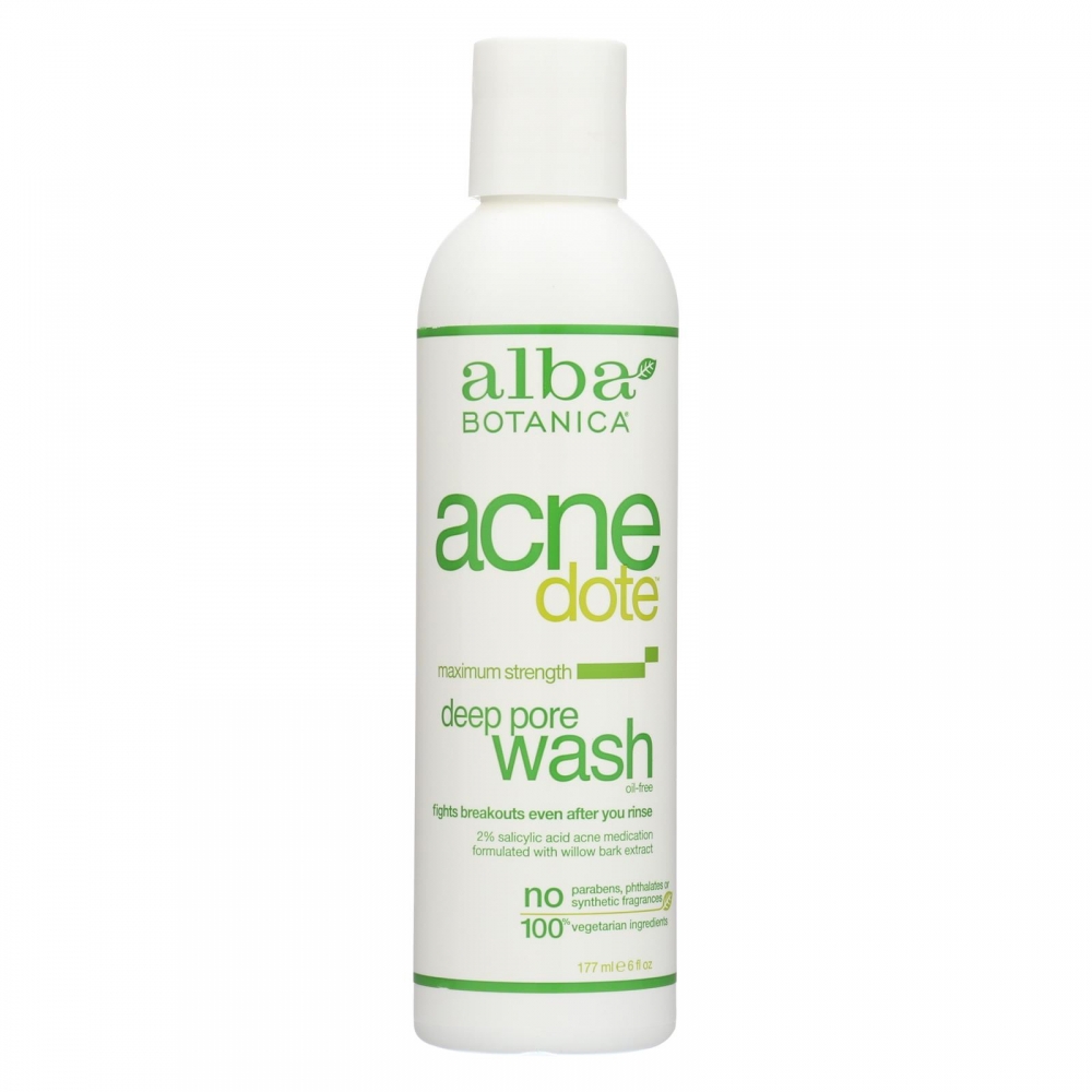Alba Botanica - Natural Acnedote Deep Pore Wash - 6 fl oz