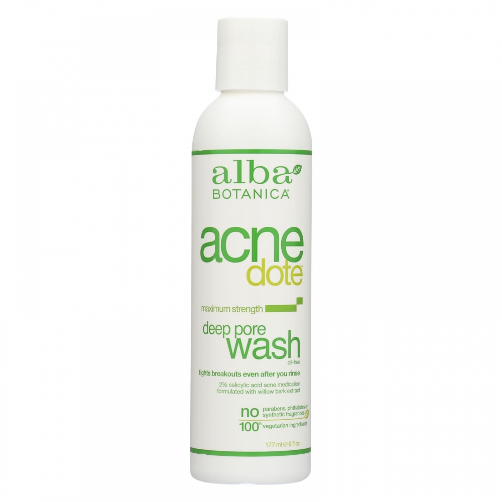 Alba Botanica - Natural Acnedote Deep Pore Wash - 6 fl oz