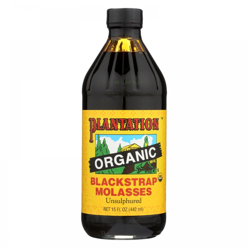 Plantation Organic Blackstrap Molasses Syrup - 12개 묶음상품 - 15 oz.