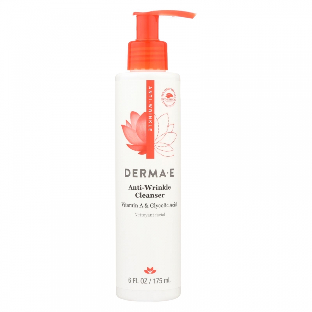 Derma E - Vitamin A Glycolic Cleaners - 6 fl oz.