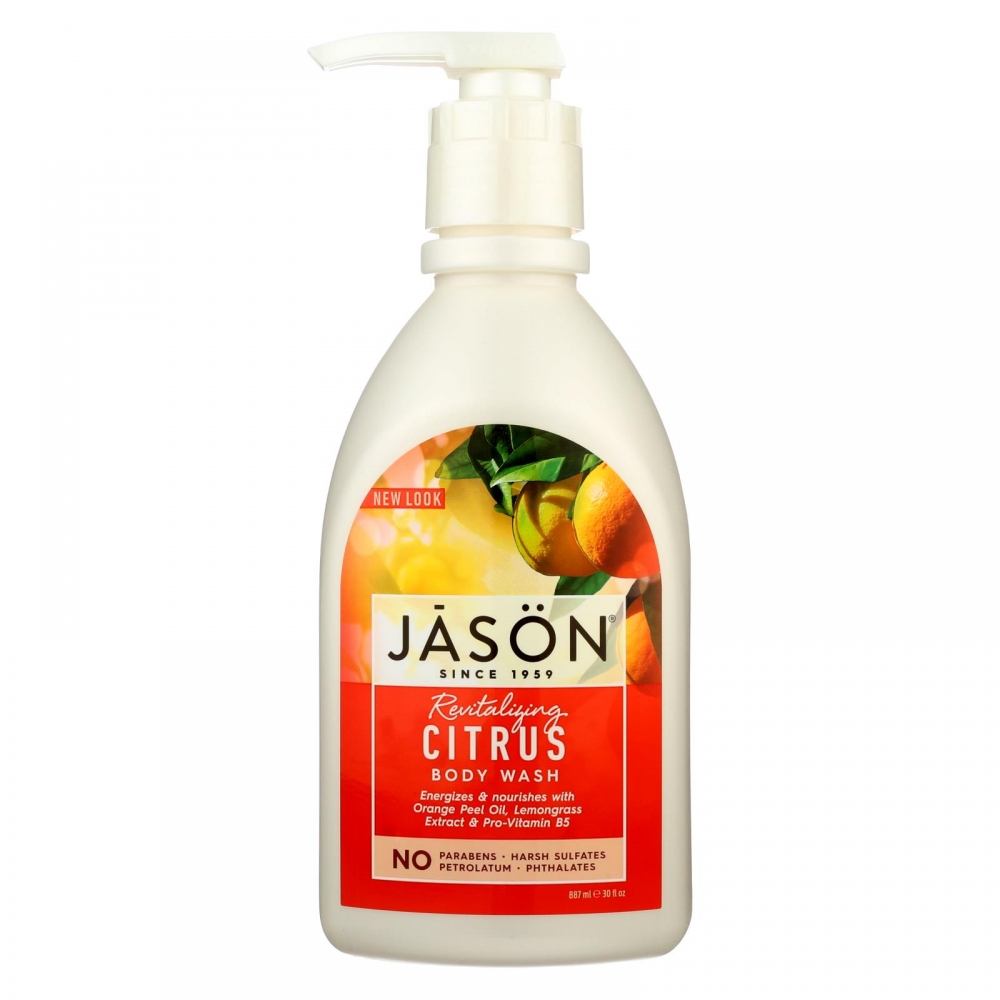 Jason Satin Shower Body Wash Citrus - 30 fl oz