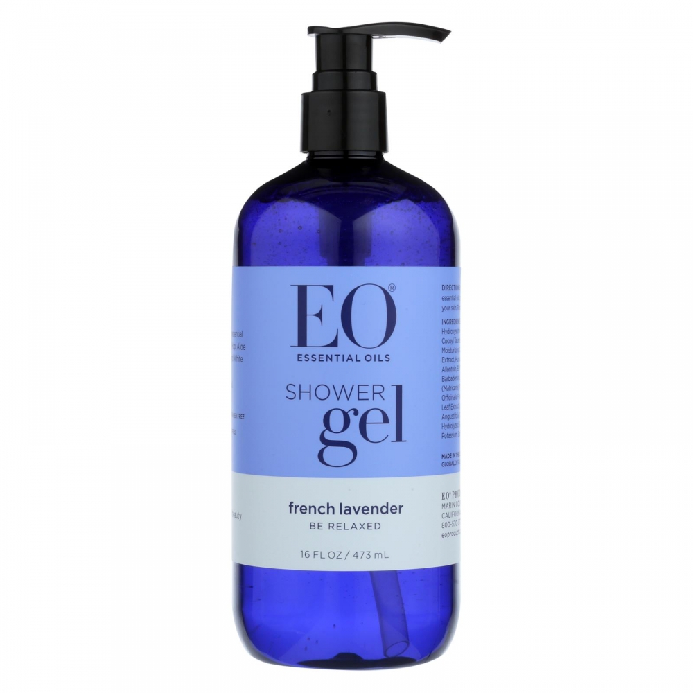 EO Products - Shower Gel Soothing French Lavender - 16 fl oz