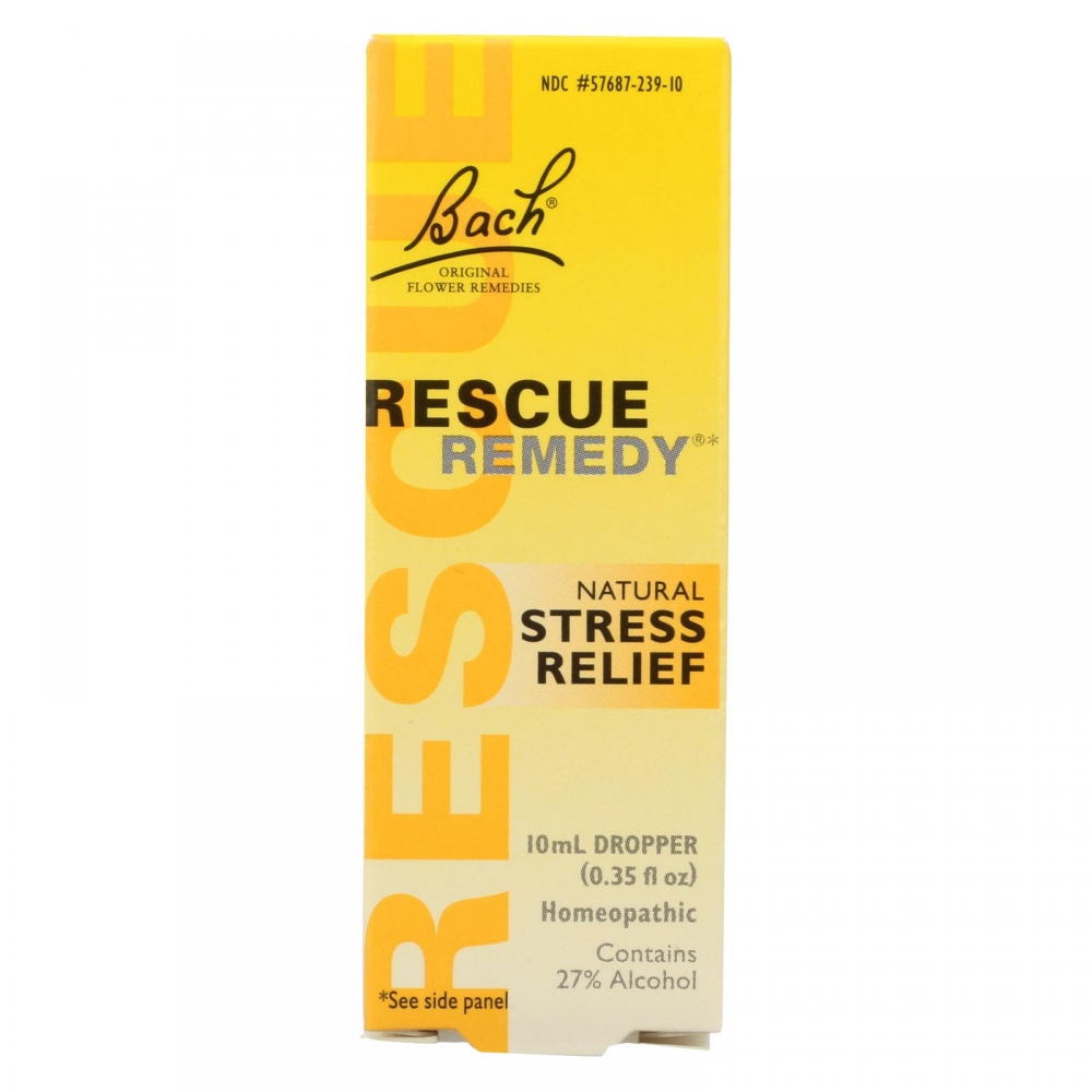 Bach Flower Remedies Rescue Remedy Stress Relief Tincure - 0.35 fl oz