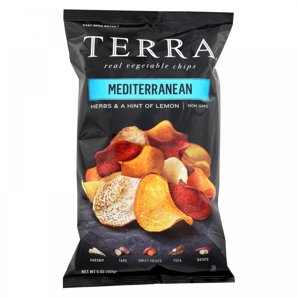 Terra Chips Exotic Vegetable Chips - Mediterranean - 12개 묶음상품 - 5 oz.