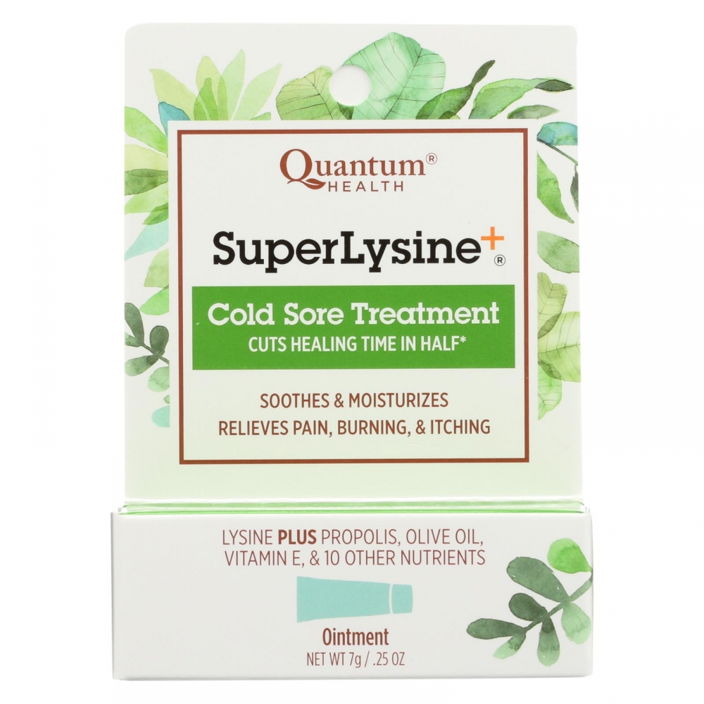 Quantum Super Lysine Plus Cold Sore Treatment - 0.25 oz