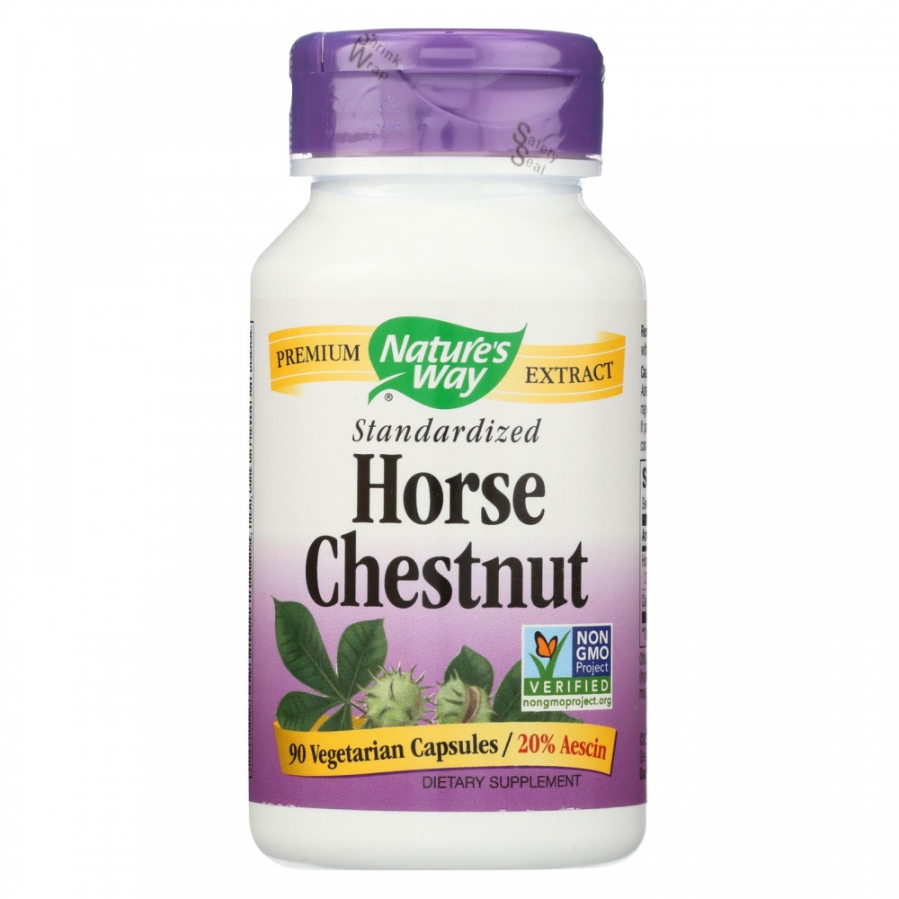 Nature's Way - Horse Chestnut Standardized - 90 Capsules