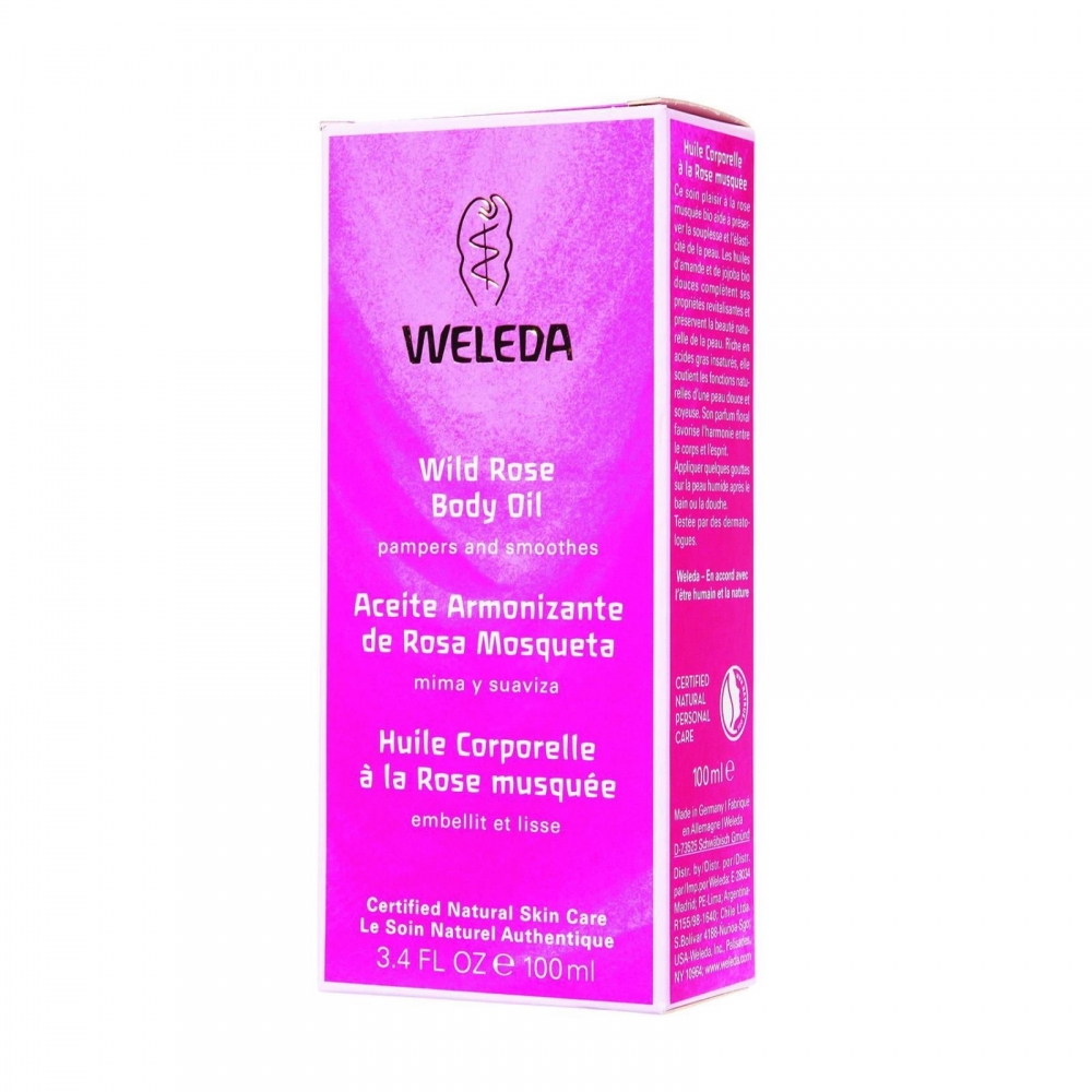 Weleda Body Oil - Wild Rose - 3.4 oz