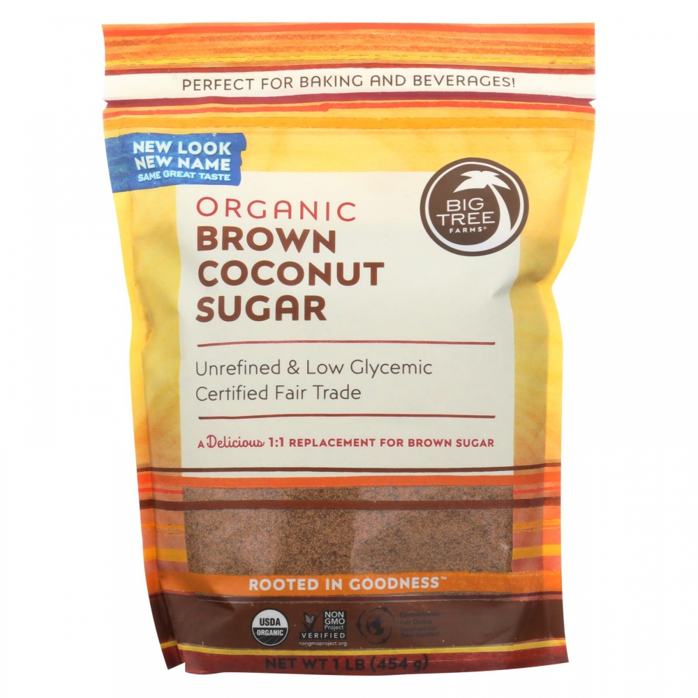 Big Tree Farms Coconut Palm Sugar - Blonde - 6개 묶음상품 - 16 oz.