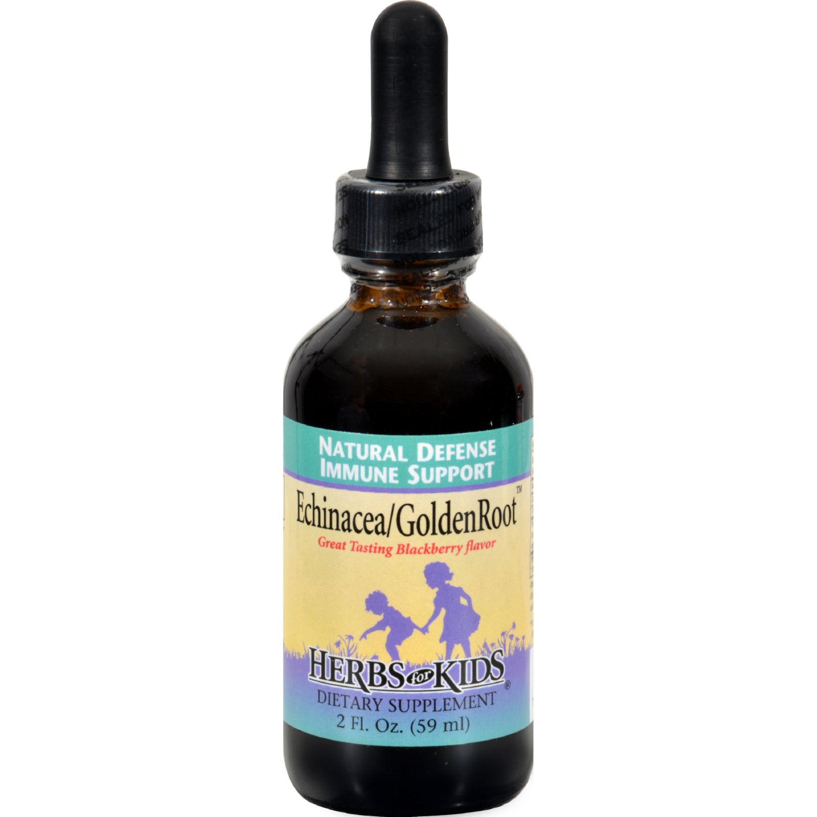 Herbs For Kids Echinacea GoldenRoot Blackberry - 2 fl oz