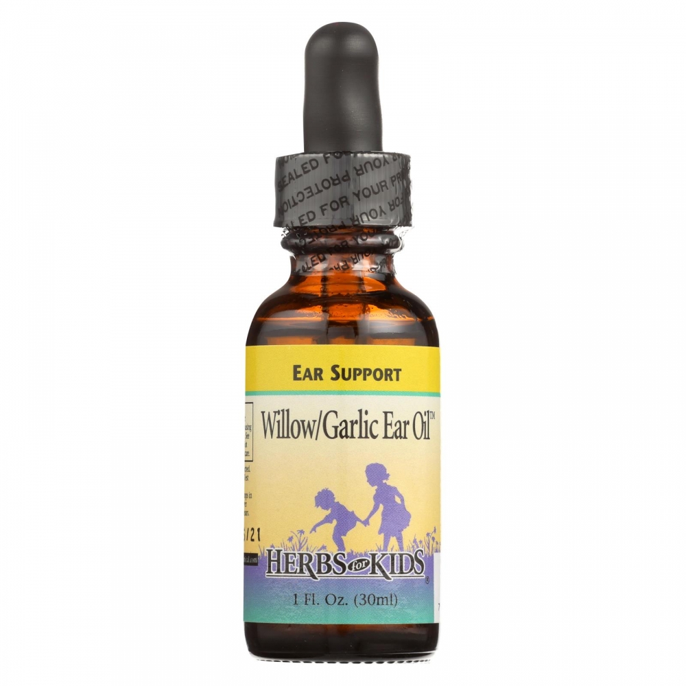 Herbs For Kids Willow and Garlic Ear Oil - 1 fl oz