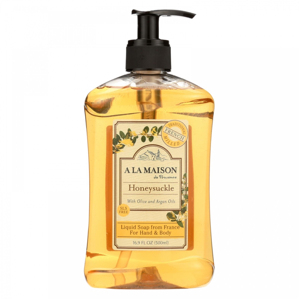 A La Maison - French Liquid Soap - Honeysuckle - 16.9 oz