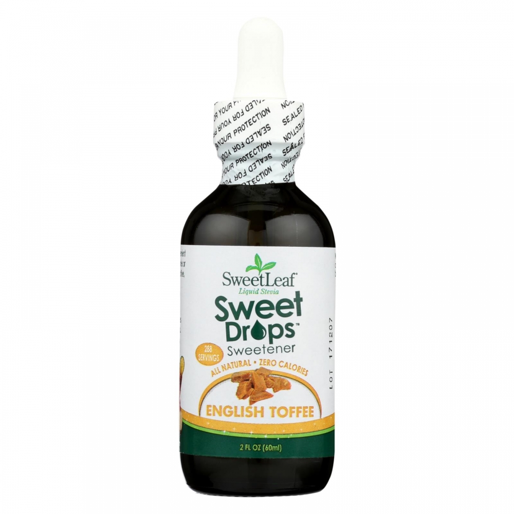 Sweet Leaf Sweet Drops Sweetener English Toffee - 2 fl oz