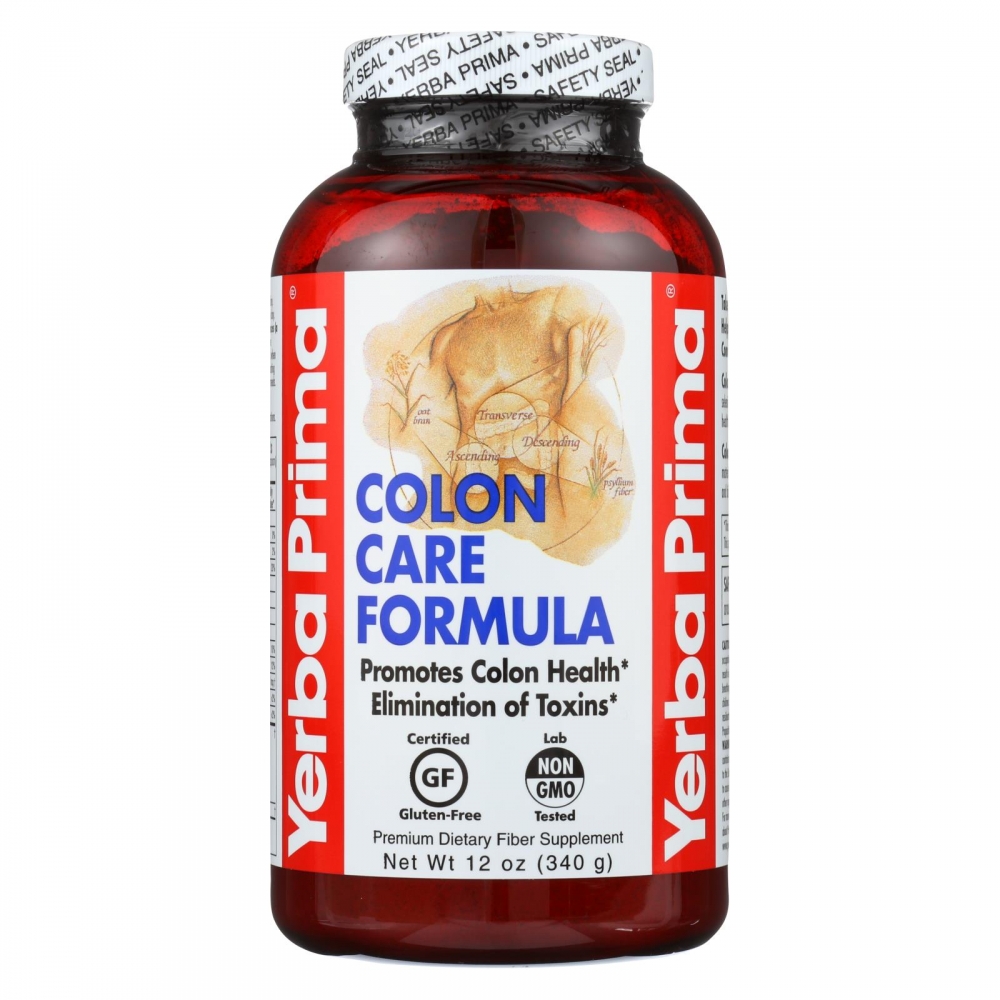 Yerba Prima Colon Care Formula - 12 oz