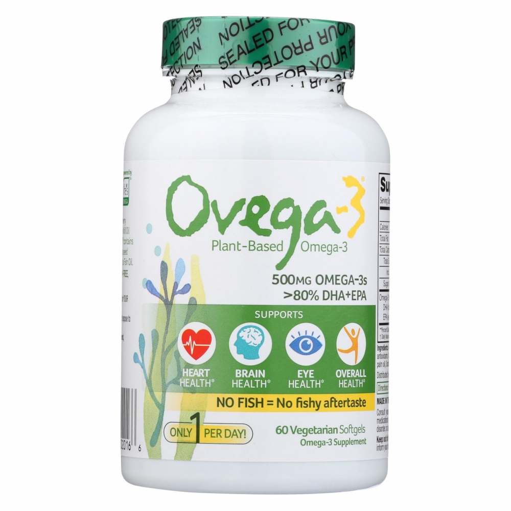 Amerifit Nutrition Ovega-3 - 500 mg - 60 Vegetarian Softgels