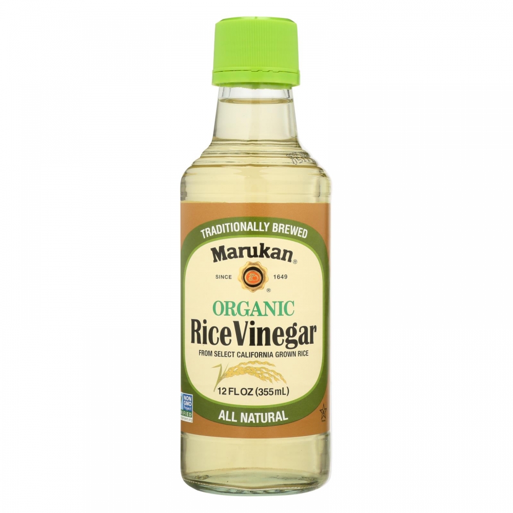 Marukan Organic Rice Vinegar - 6개 묶음상품 - 12 Fl oz.