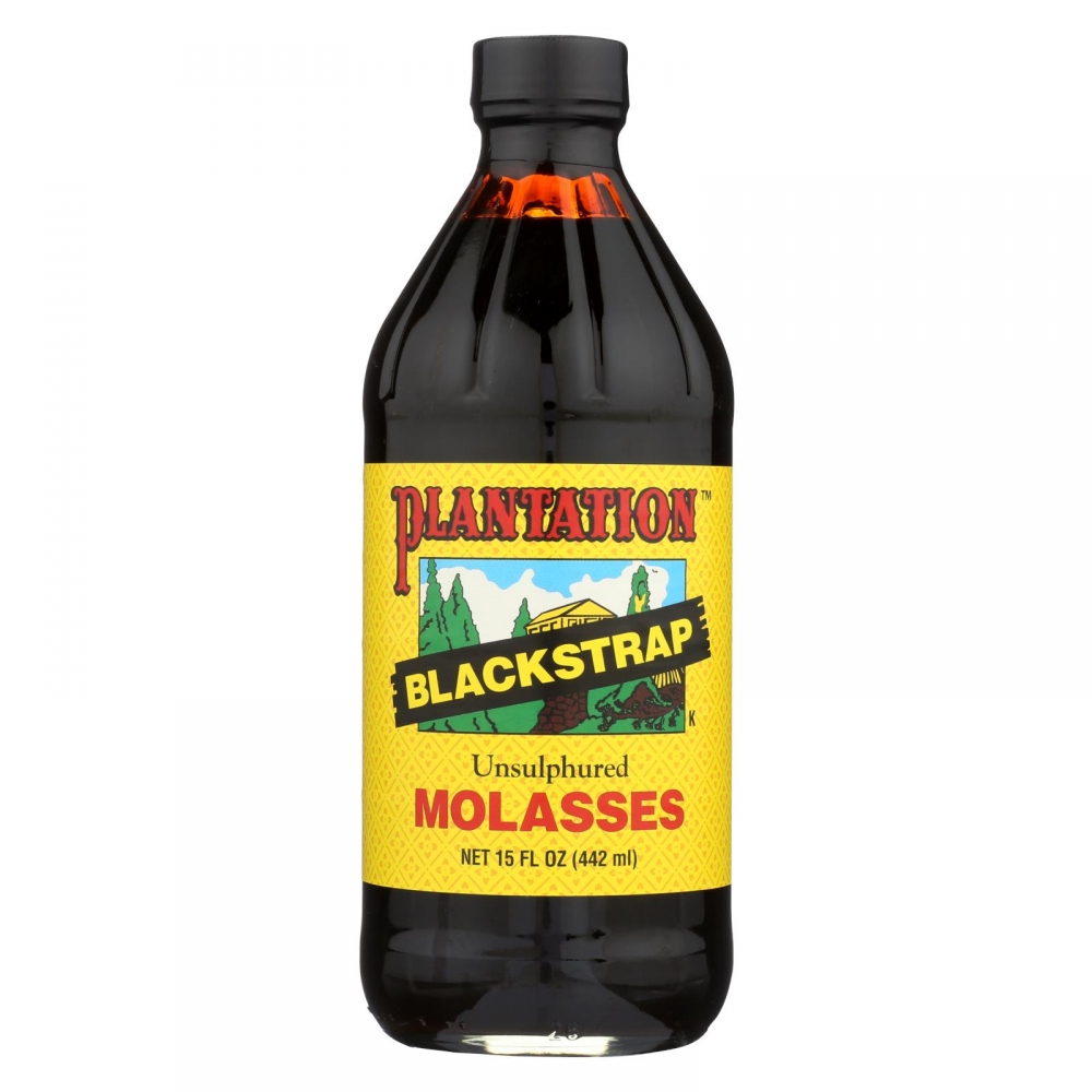 Plantation Blackstrap Molasses Syrup - Unsulphured - 12개 묶음상품 - 15 Fl oz.