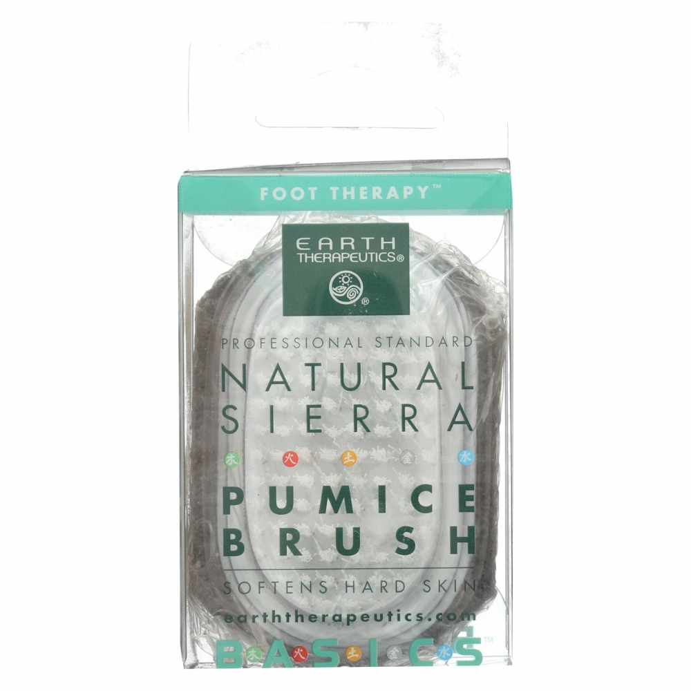 Earth Therapeutics Natural Sierra Pumice Brush - 1 Brush