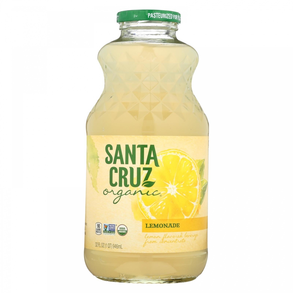 Santa Cruz Organic Juice - Lemonade - 12개 묶음상품 - 32 Fl oz.