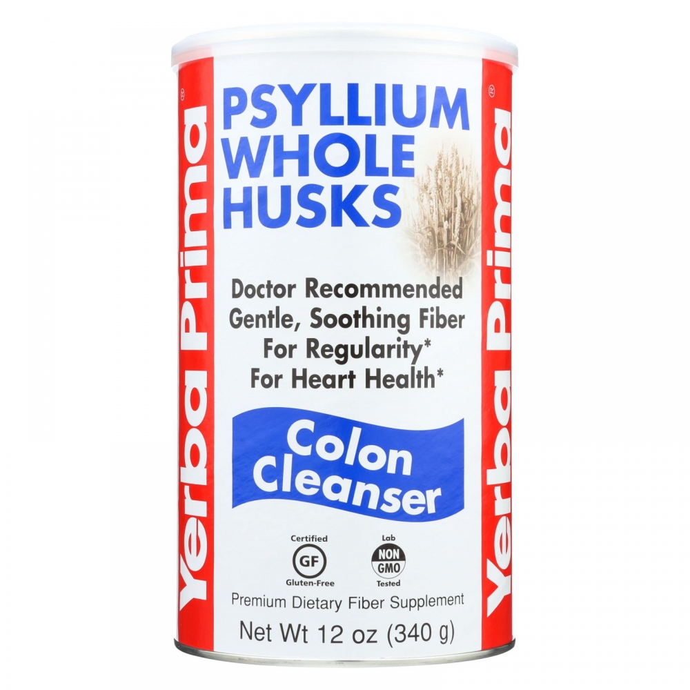 Yerba Prima Psyllium Whole Husks - 12 oz