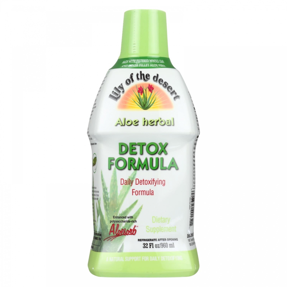 Lily of the Desert - Aloe Herbal Detoxifying Formula - 32 fl oz