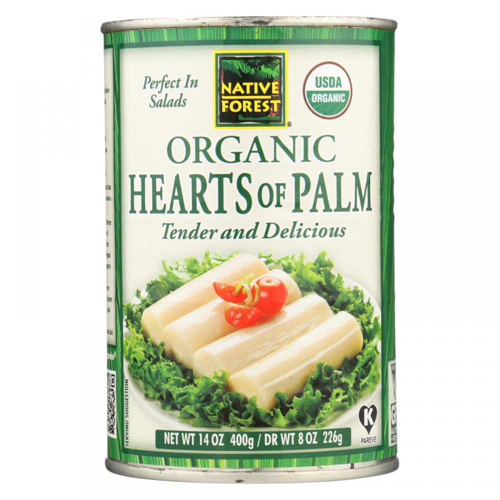 Native Forest Organic Hearts - Palm - 12개 묶음상품 - 14 oz.