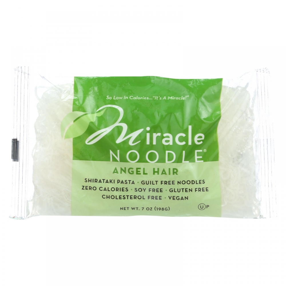 Miracle Noodle Pasta - Shirataki - Miracle Noodle - Angel Hair - 7 oz - 6개 묶음상품