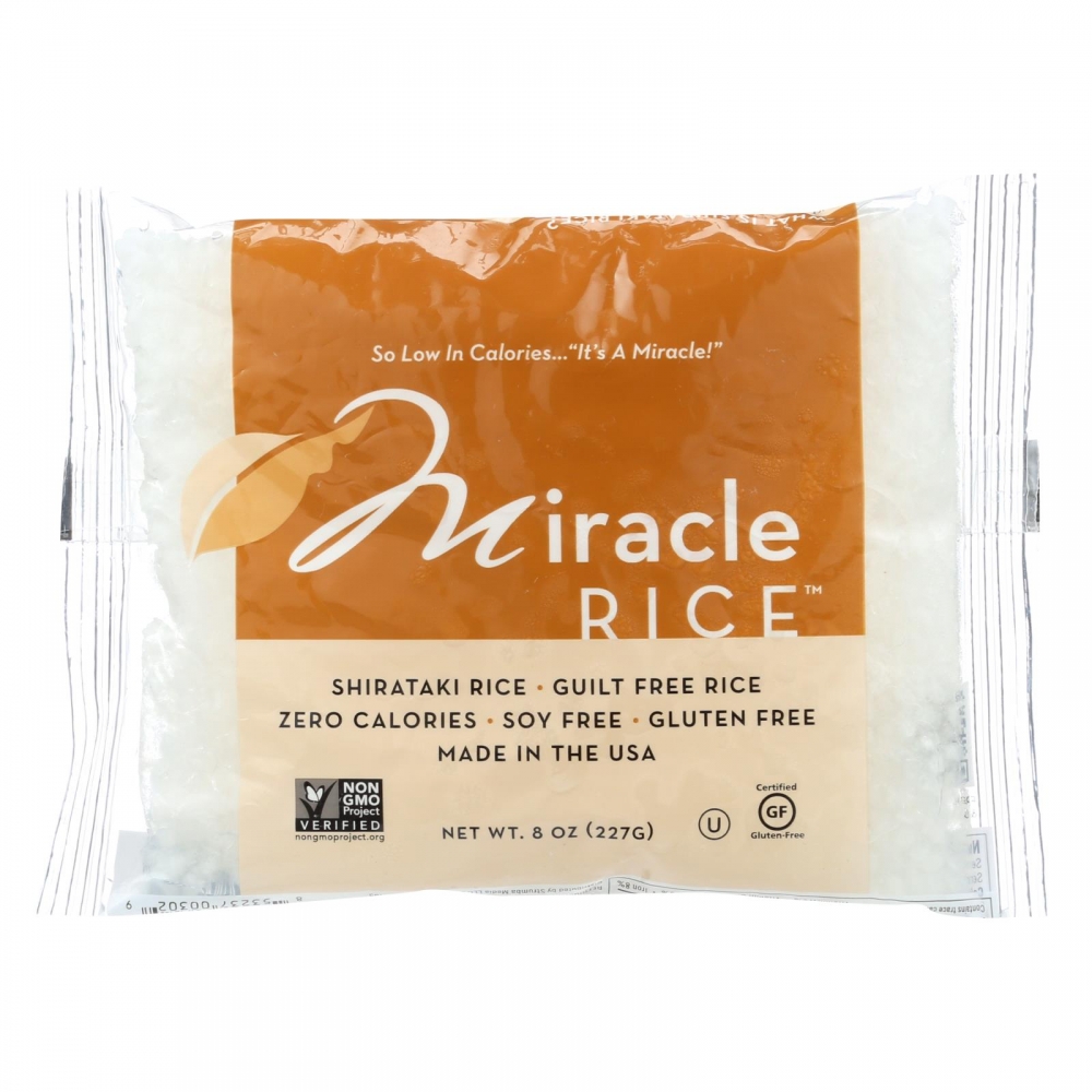 Miracle Noodle Rice - Shirataki - Miracle Rice - 8 oz - 6개 묶음상품