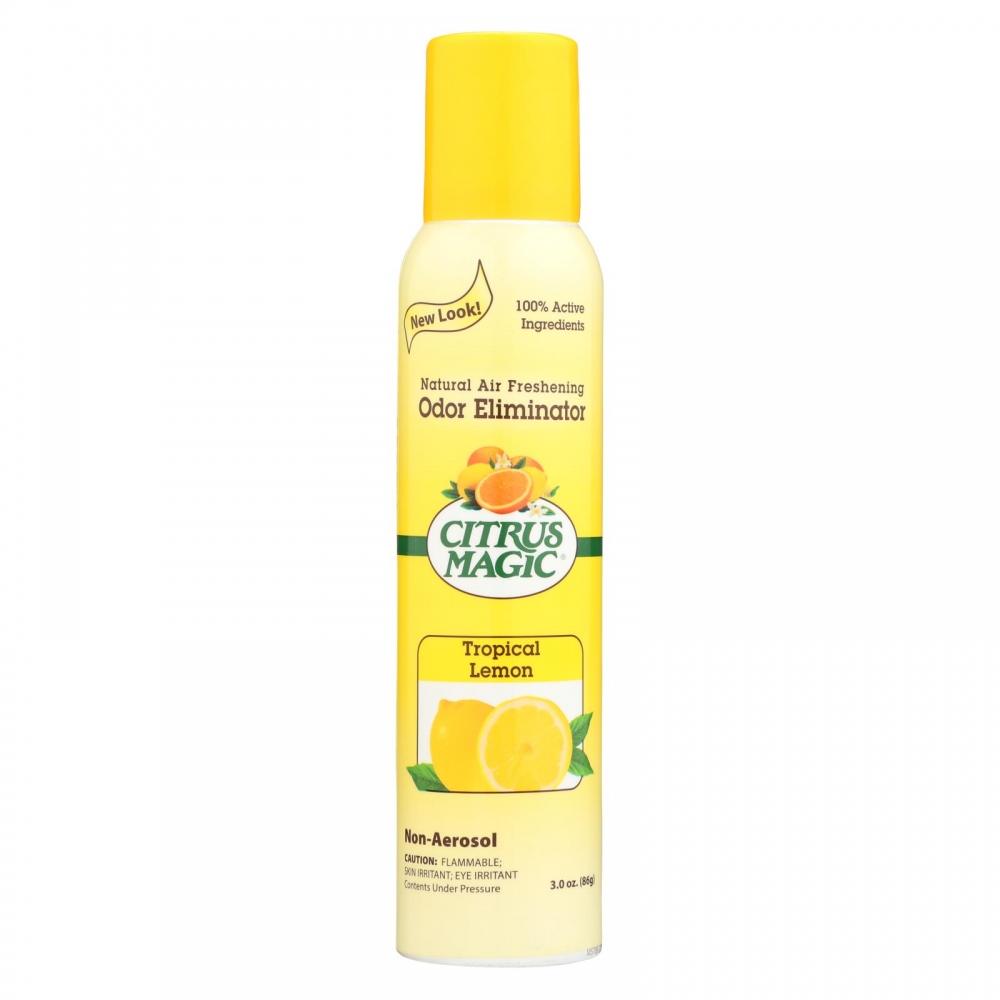Citrus Magic Tropical Lemon Air Freshener-Non-Aerosol Spray - 3.5 oz - 6개 묶음상품