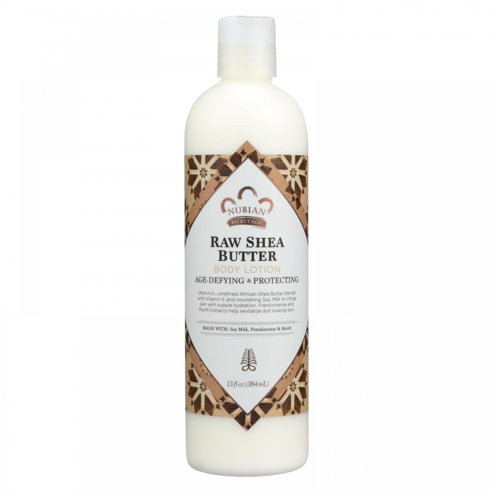 Nubian Heritage Lotion Raw Shea and Myrrh - 13 oz