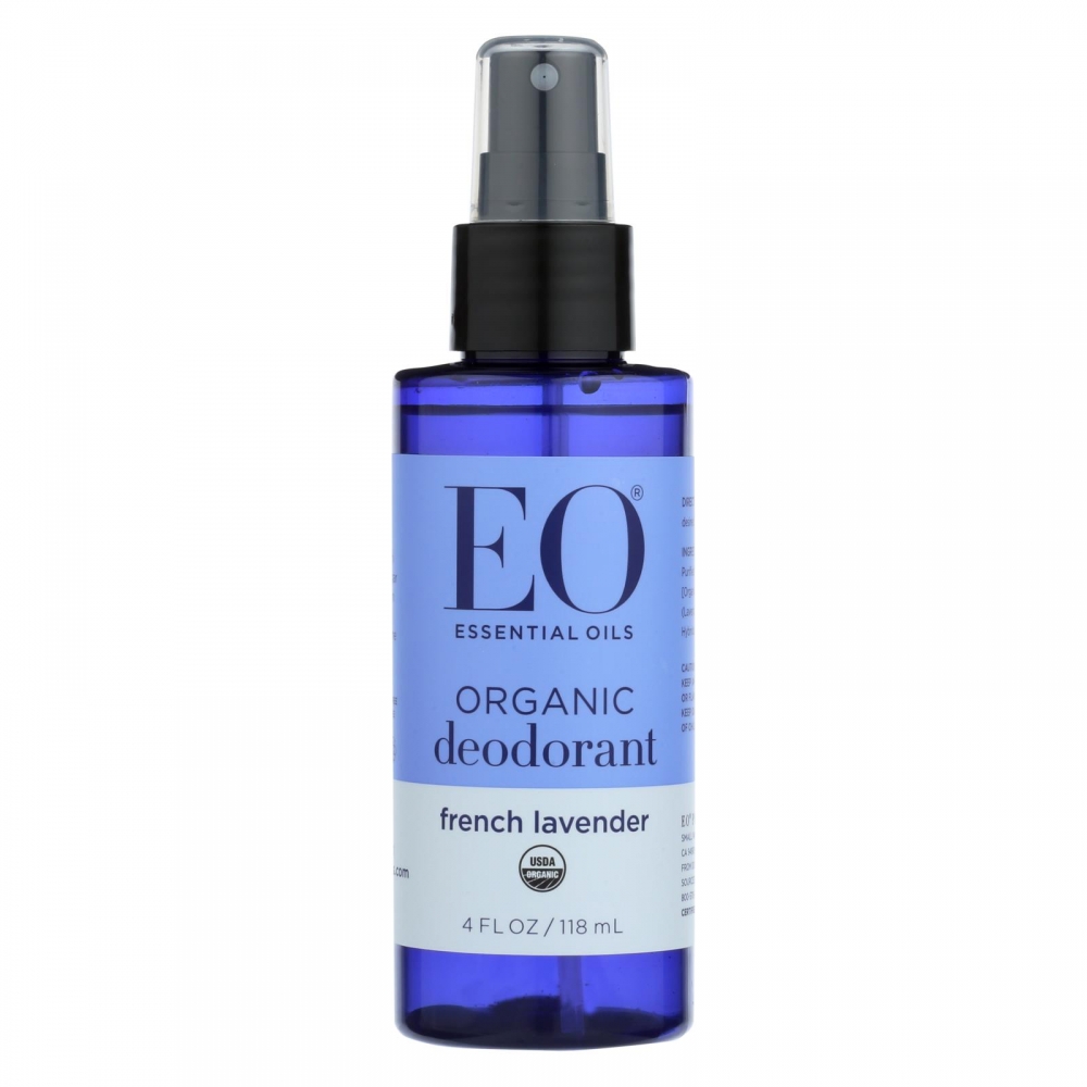 EO Products - Organic Deodorant Spray Lavender - 4 fl oz