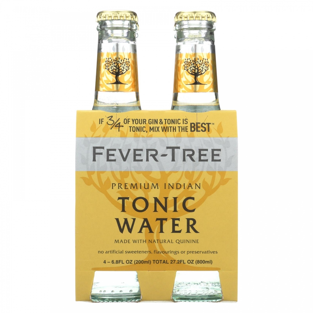 Fever - Tree Indian Tonic Water - Tonic Water - 6개 묶음상품 - 6.8 FL oz.