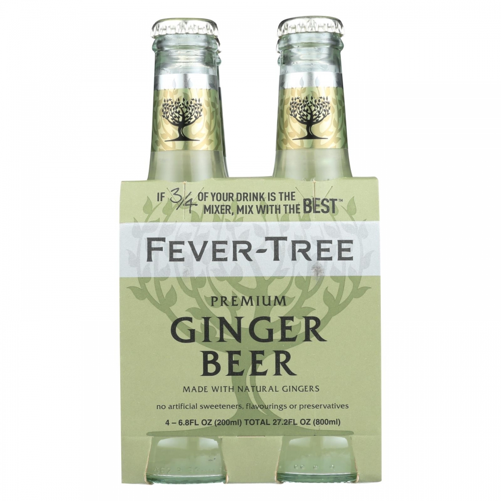 Fever - Tree Ginger Beer - Beer - 6개 묶음상품 - 6.8 FL oz.