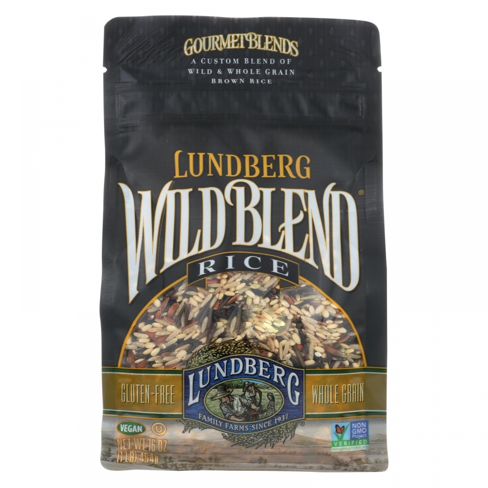 Lundberg Family Farms Wild Blend Rice - 6개 묶음상품 - 1 lb.
