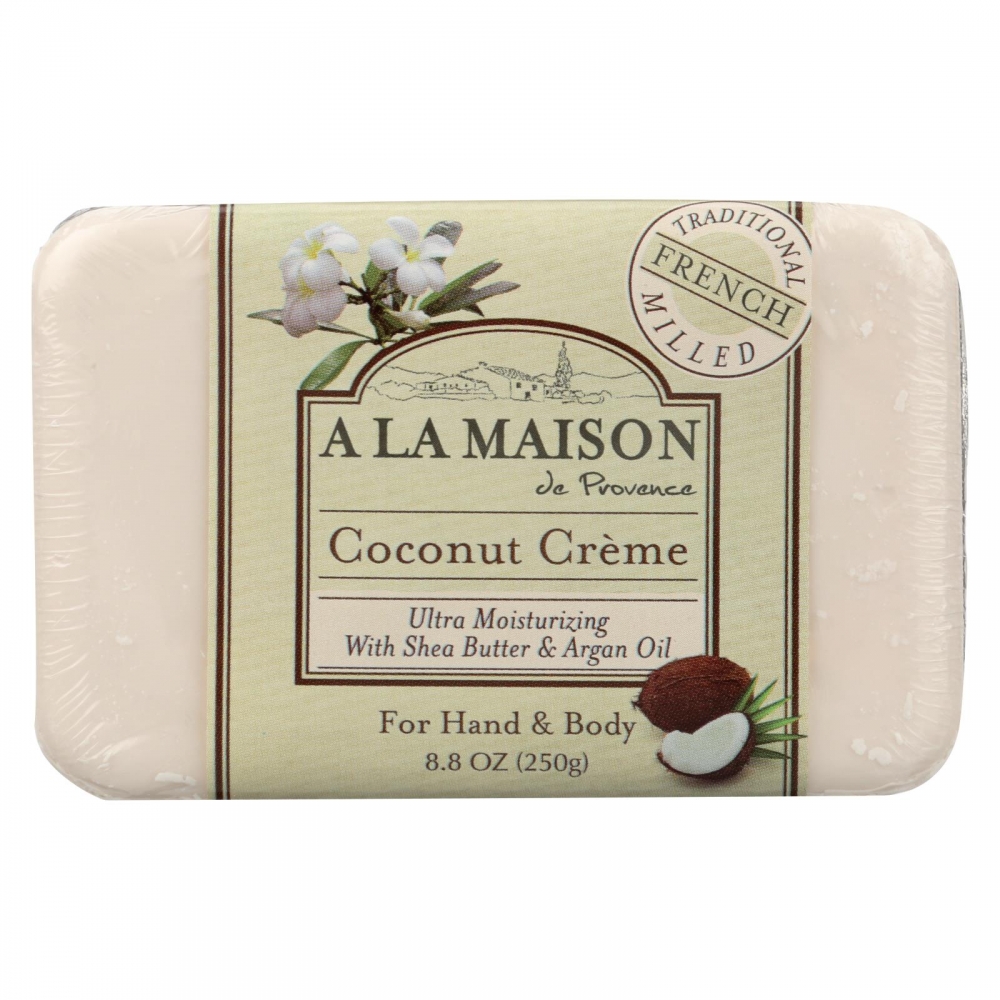 A La Maison - Bar Soap - Coconut Creme - 8.8 oz