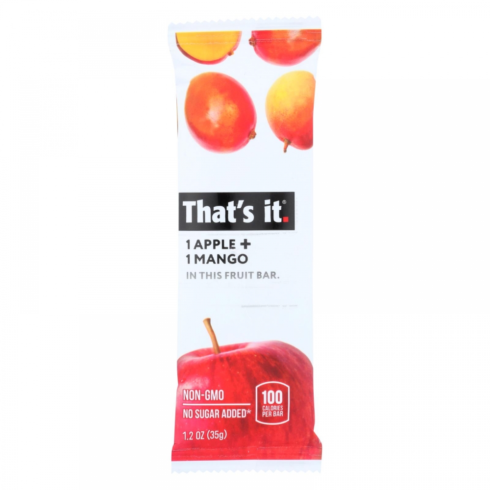 That's It Fruit Bar - Apple and Mango - 12개 묶음상품 - 1.2 oz