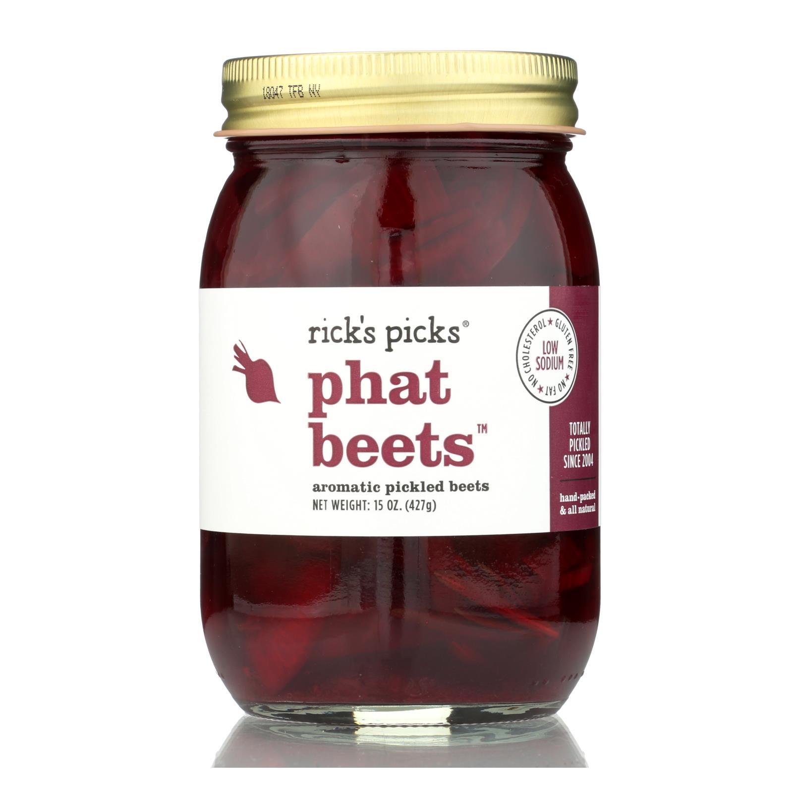 Rick's Picks Phat Beets Pickles - 6개 묶음상품 - 15 oz.