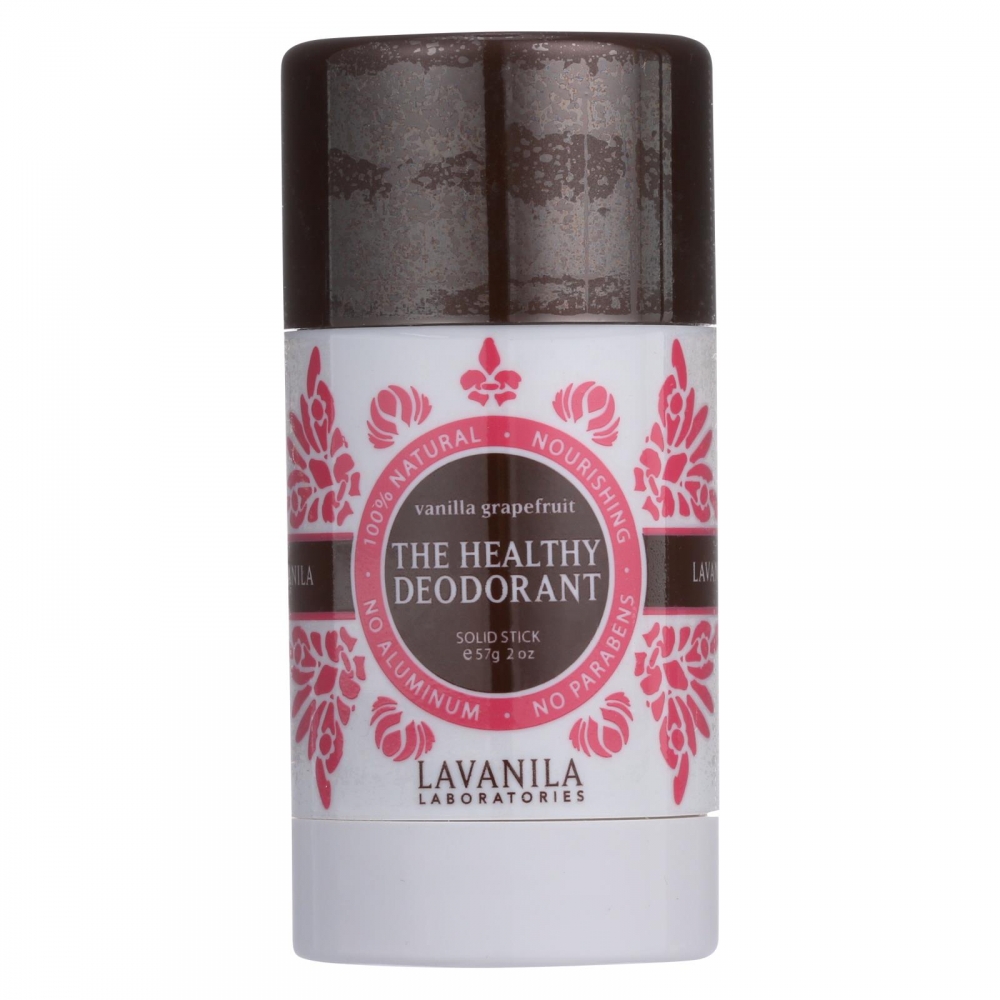 Lavanila Laboratories The Healthy Deodorant - Vanilla Grapefruit - 1 Each - 2 oz.