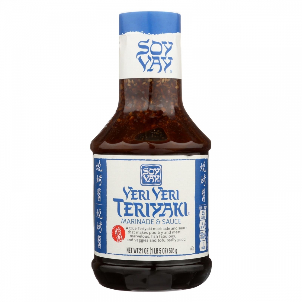 Soy Vay Veri Teriyaki Marinade and Sauce - 6개 묶음상품 - 21 Fl oz.