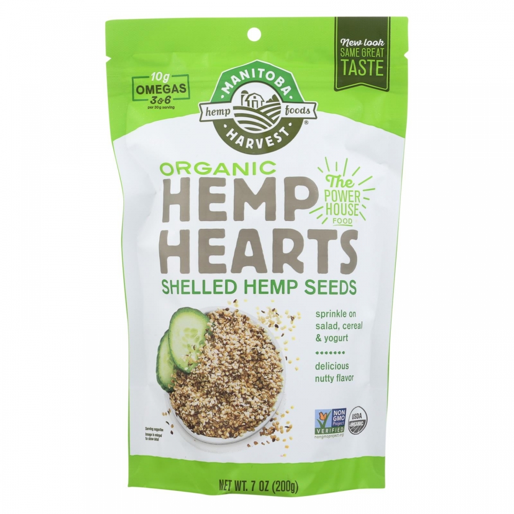 Manitoba Harvest Organic Hemp Hearts - Shelled - 7 oz