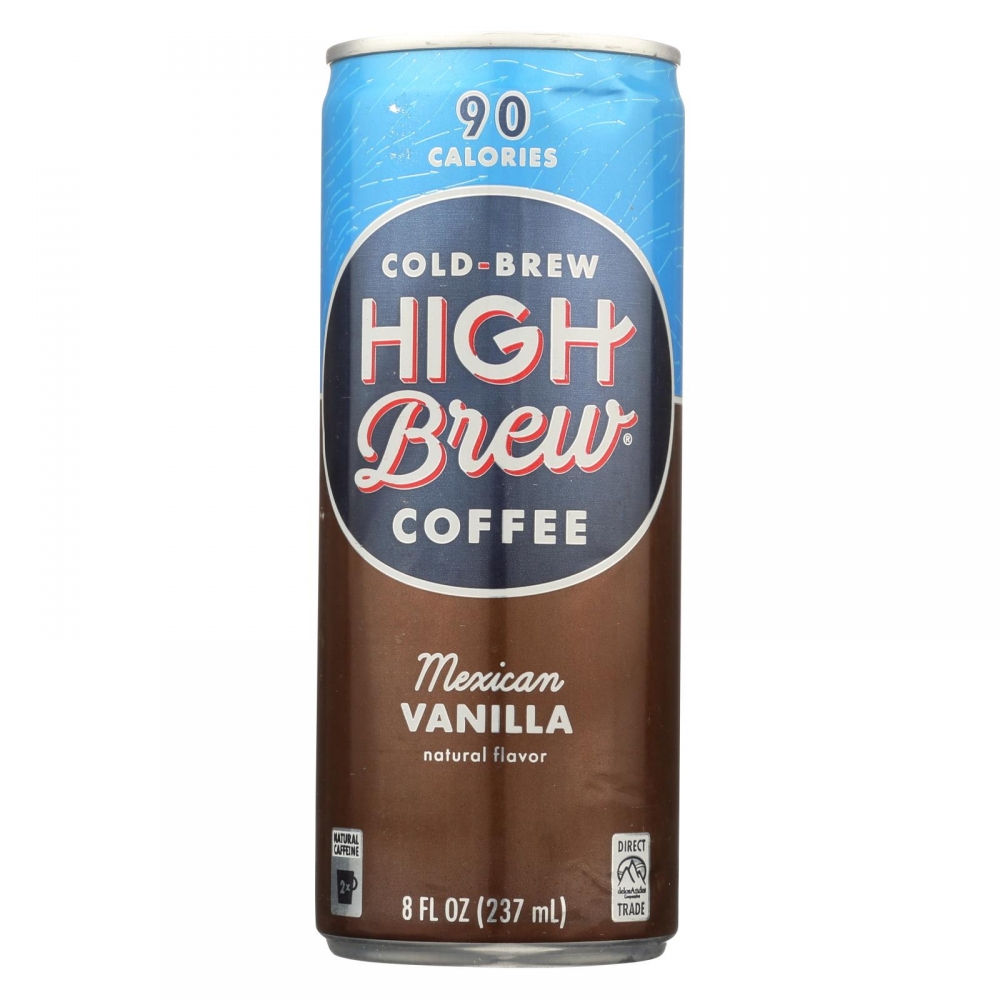 High Brew Coffee Coffee - Ready to Drink - Mexican Vanilla - 8 oz - 12개 묶음상품