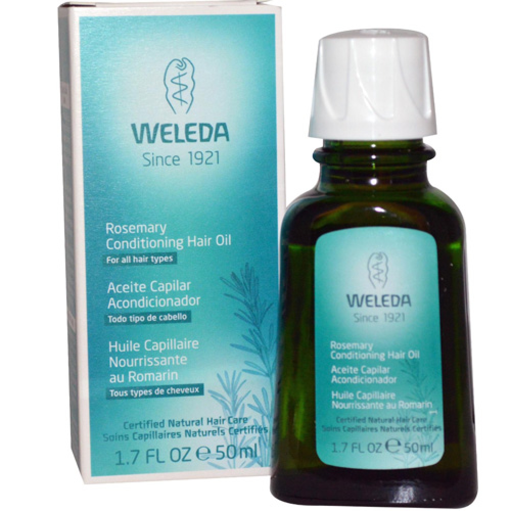 Weleda Hair Oil - Conditioning - Rosemary - 1.7 fl oz