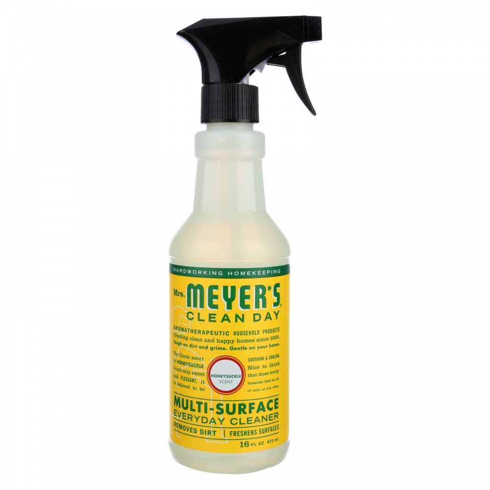 Mrs. Meyer's Clean Day - Multi-Surface Everyday Cleaner - Honeysuckle - 16 fl oz - 6개 묶음상품