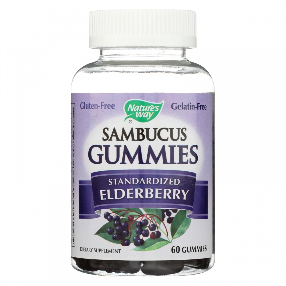 Nature's Way - Sambucus Gummies - 60 Count