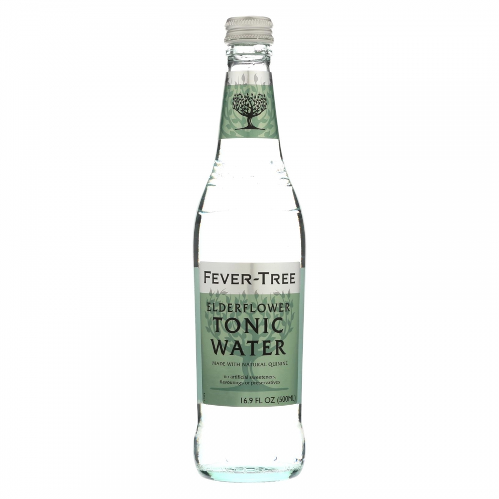 Fever - Tree Elderflower Tonic Water - Tonic Water - 8개 묶음상품 - 16.9 FL oz.