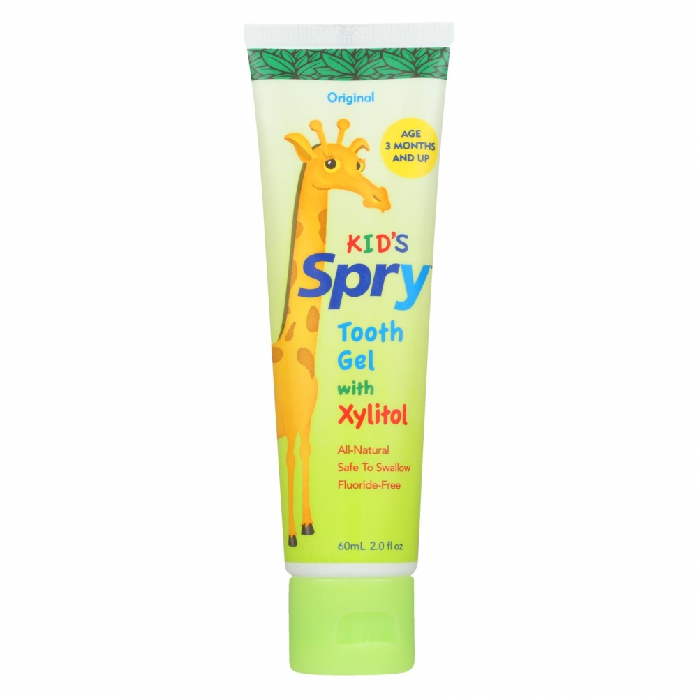 Spry Xylitol Tooth Gel - Original - 2 Fl oz.