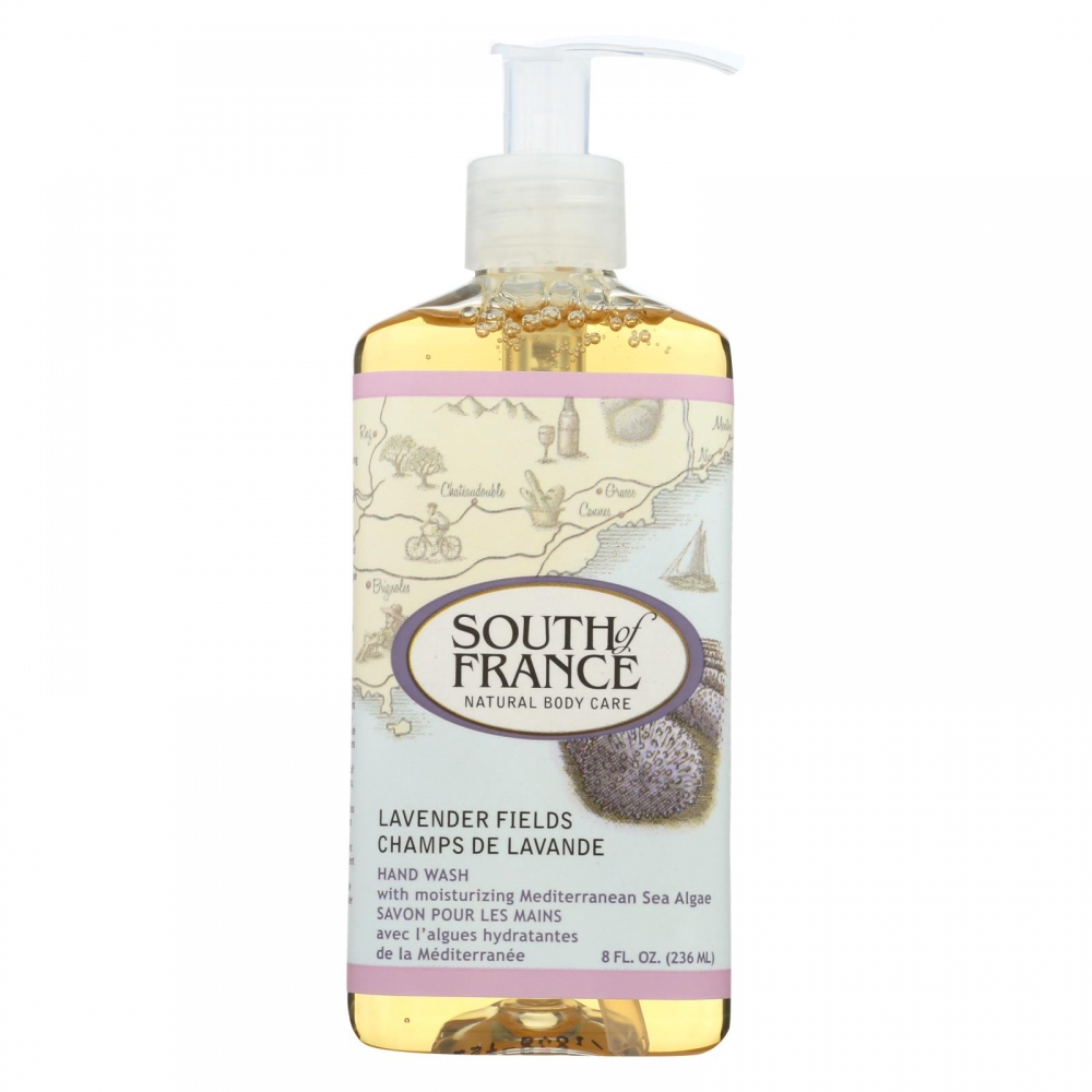 South Of France Hand Wash - Lavender Fields - 8 oz - 1 each