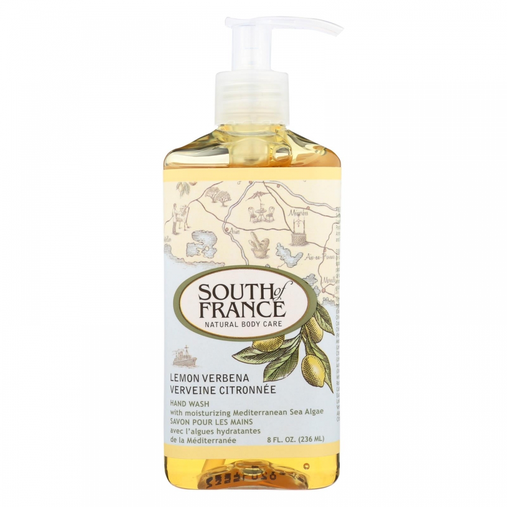 South Of France Hand Wash - Lemon Verbena - 8 oz - 1 each