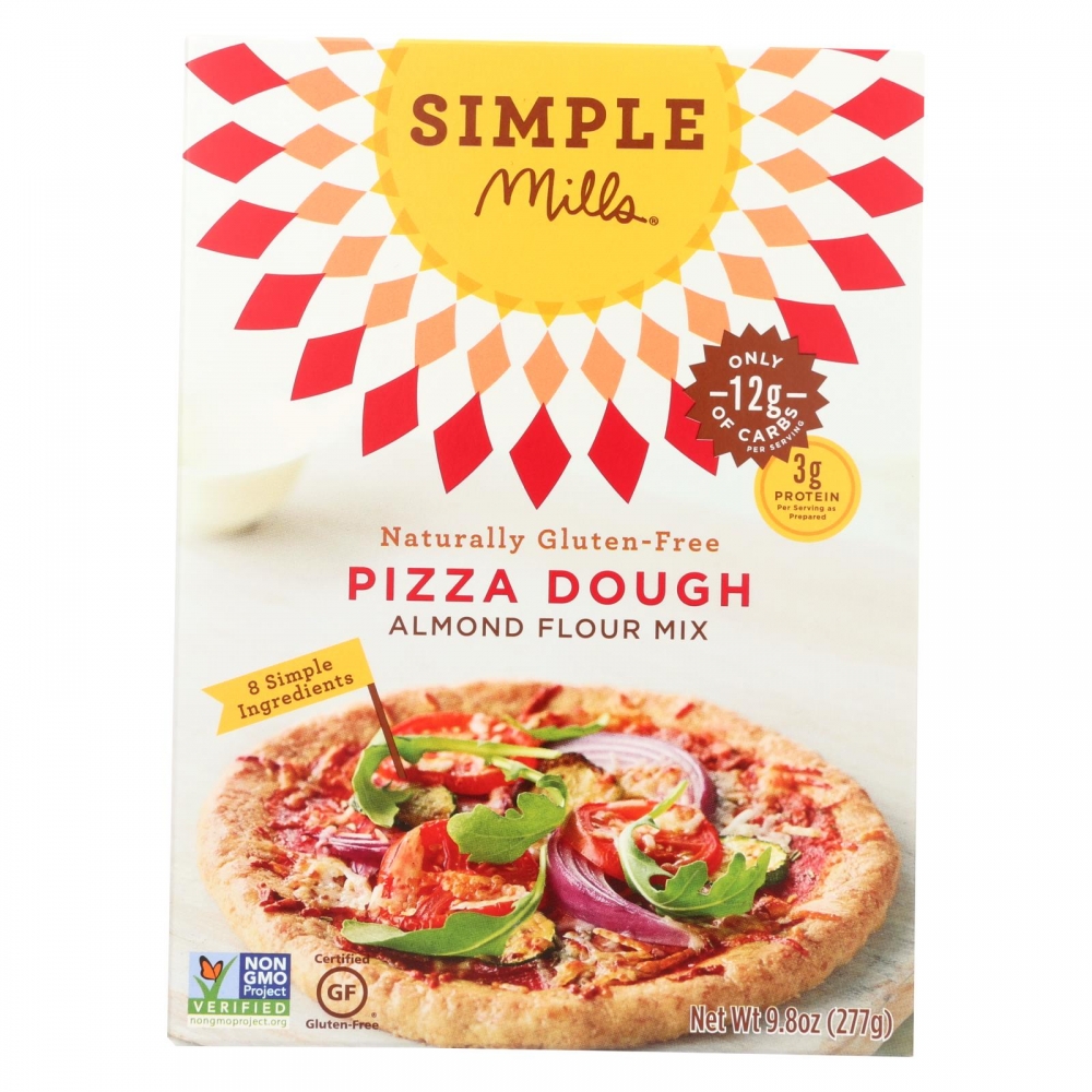 Simple Mills Almond Flour Pizza Dough Mix - 6개 묶음상품 - 9.8 oz.